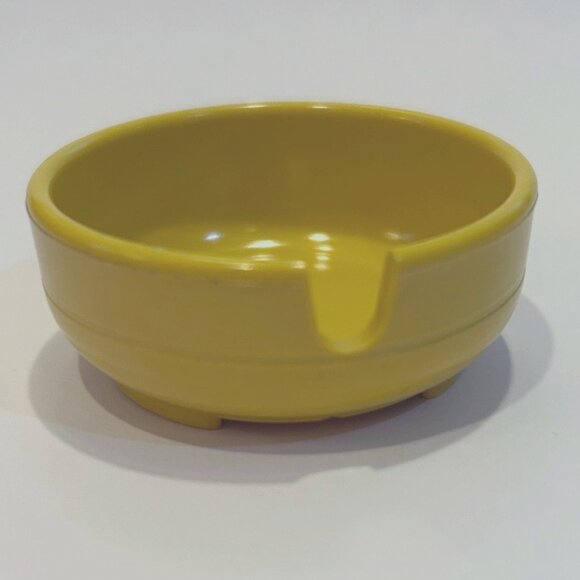 National Airlines Small Ashtray Yellow VINTAGE - Picture 6 of 12